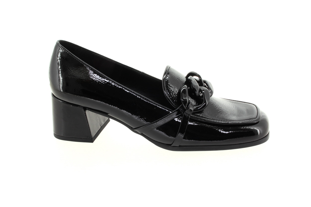 HÖGL Dámské kožené černé mokasíny