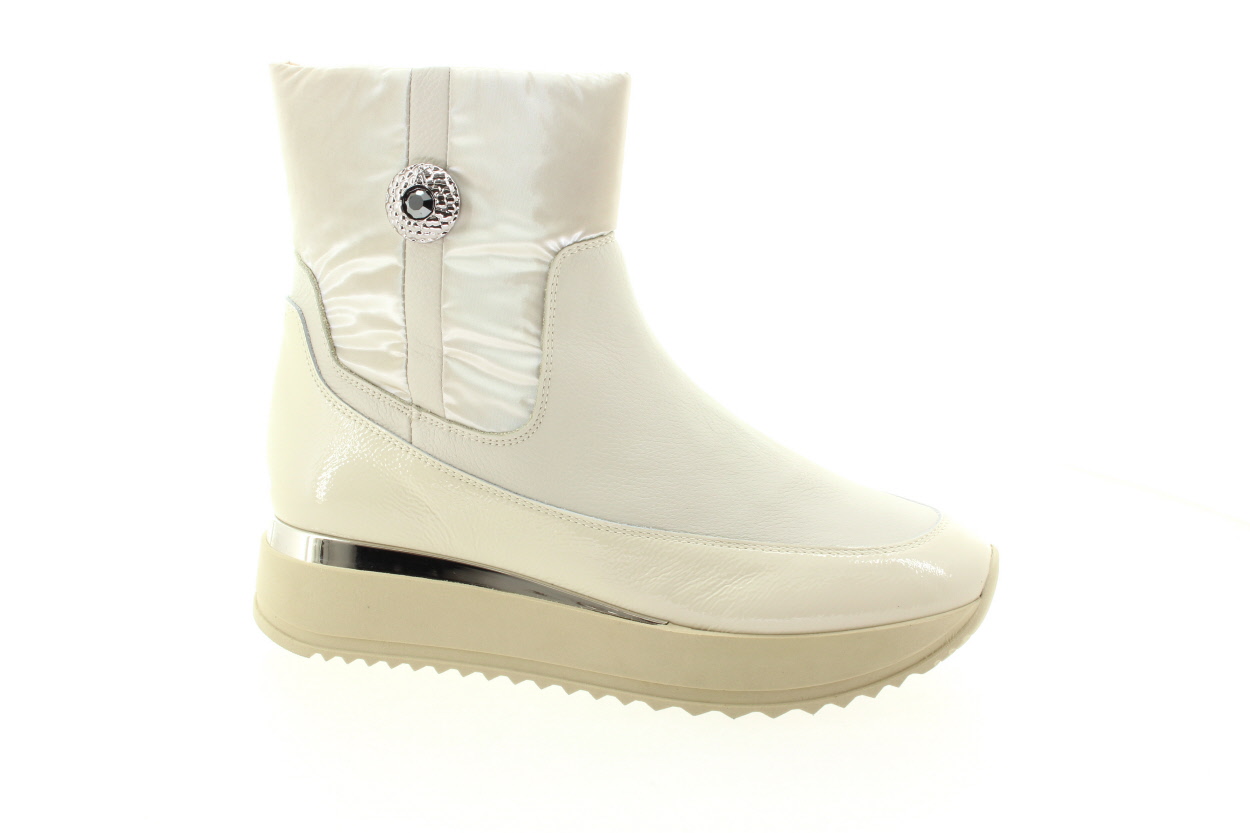 KELTON Dámský kožený béžový kotník