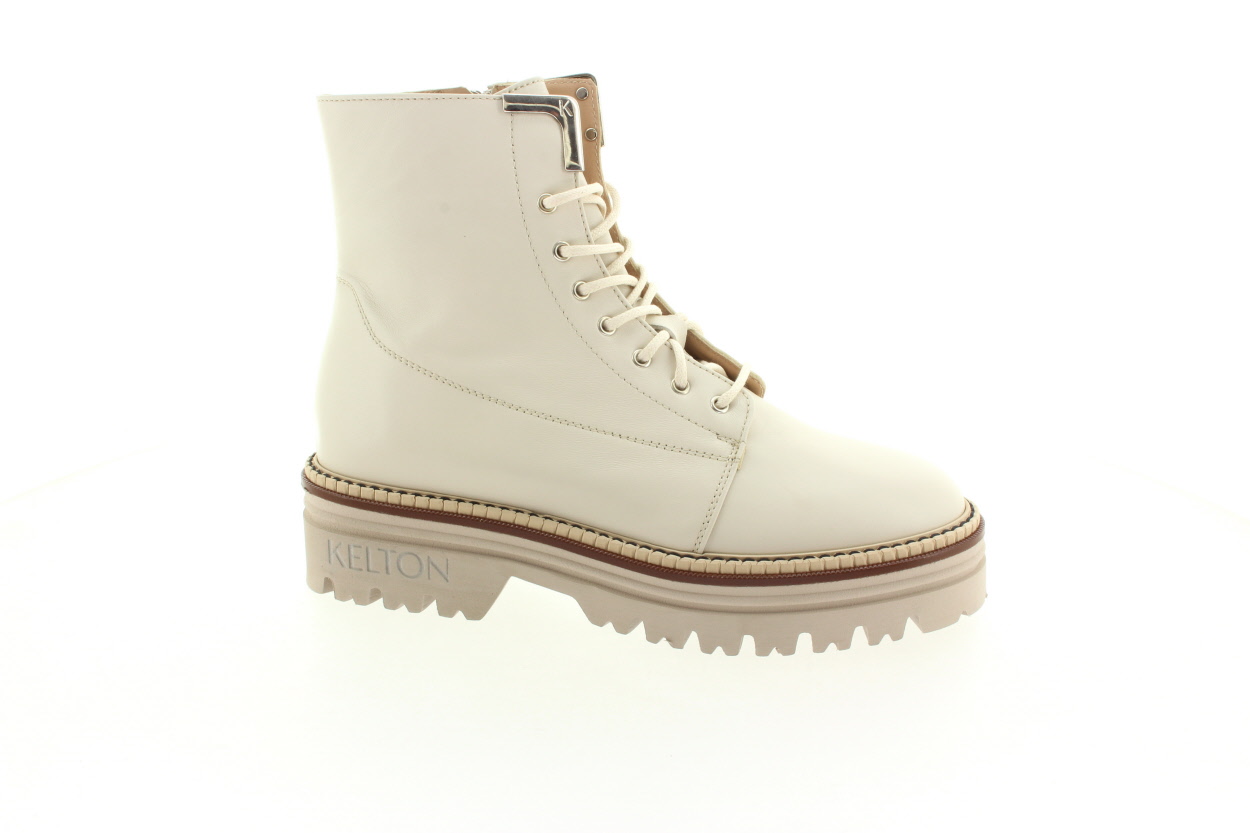 KELTON Dámský béžový kožený kotník