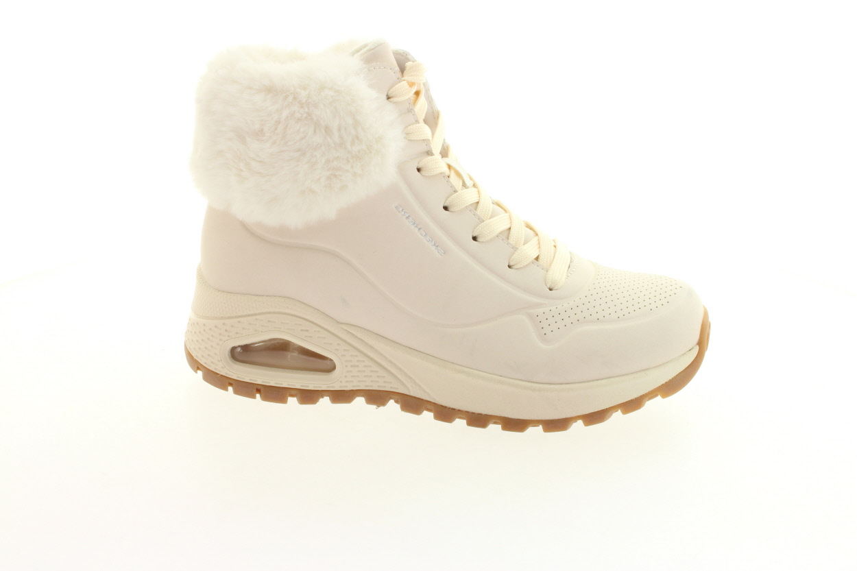 SKECHERS Dámský krémový kotník