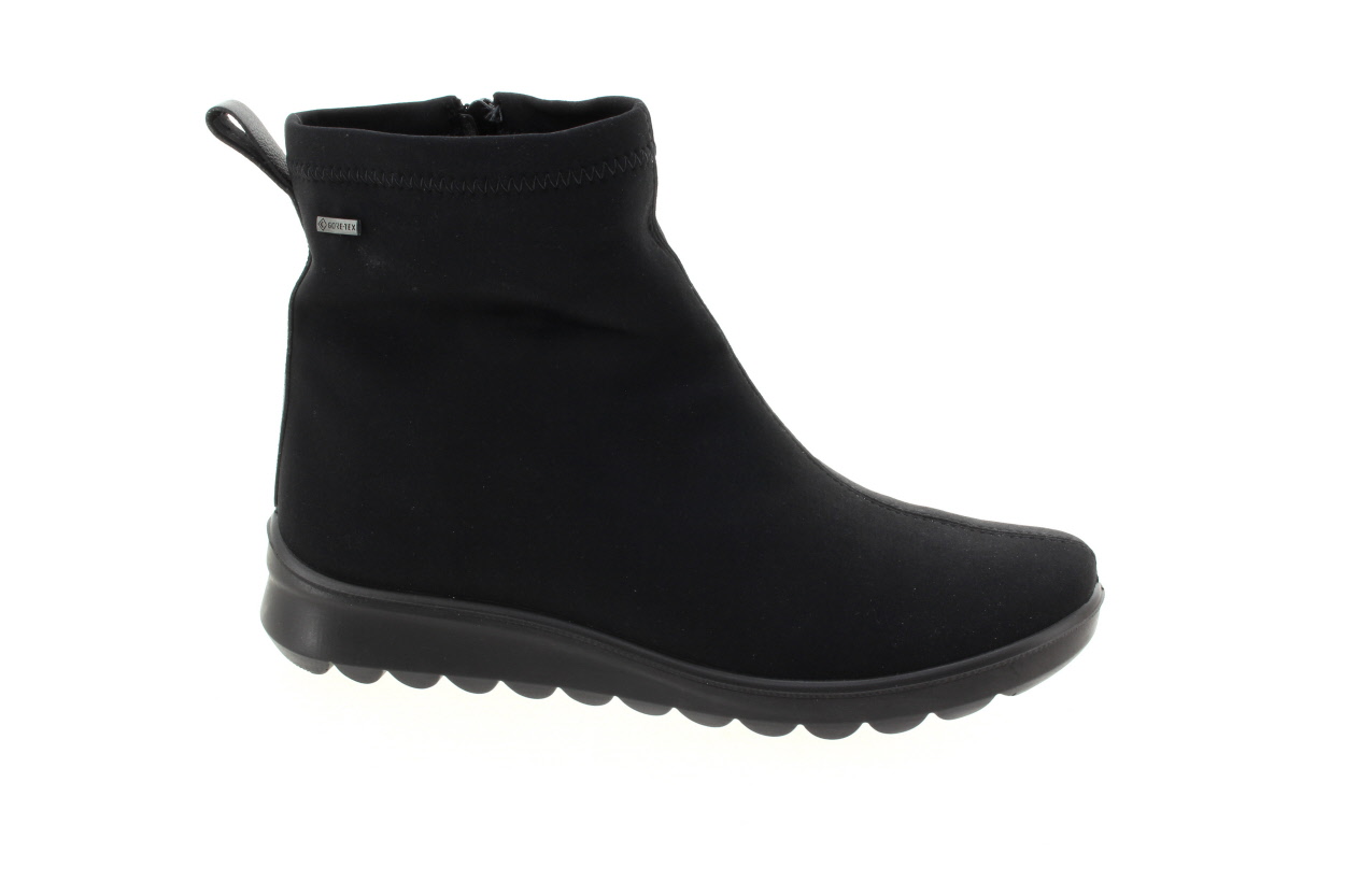 ARA Dámský textilní černý kotník 