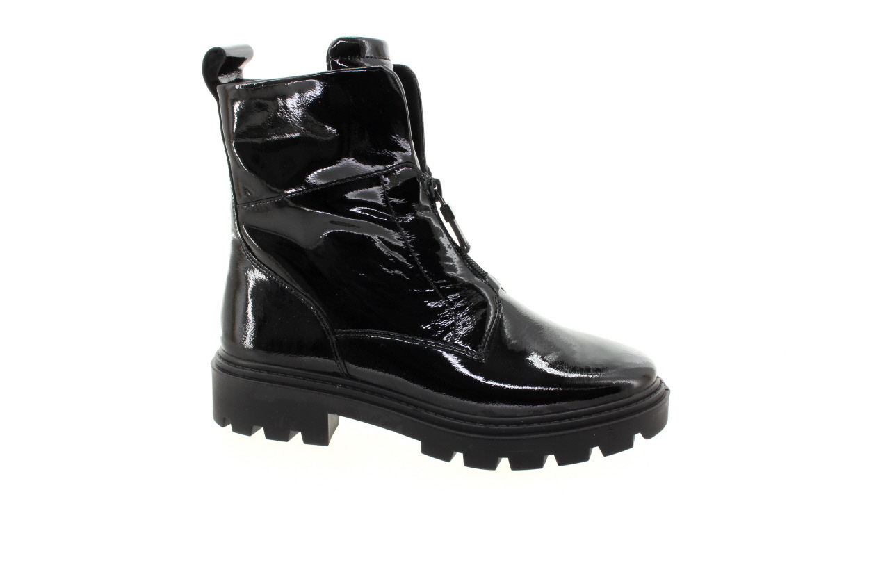 ARA Dámský černý kožený kotník