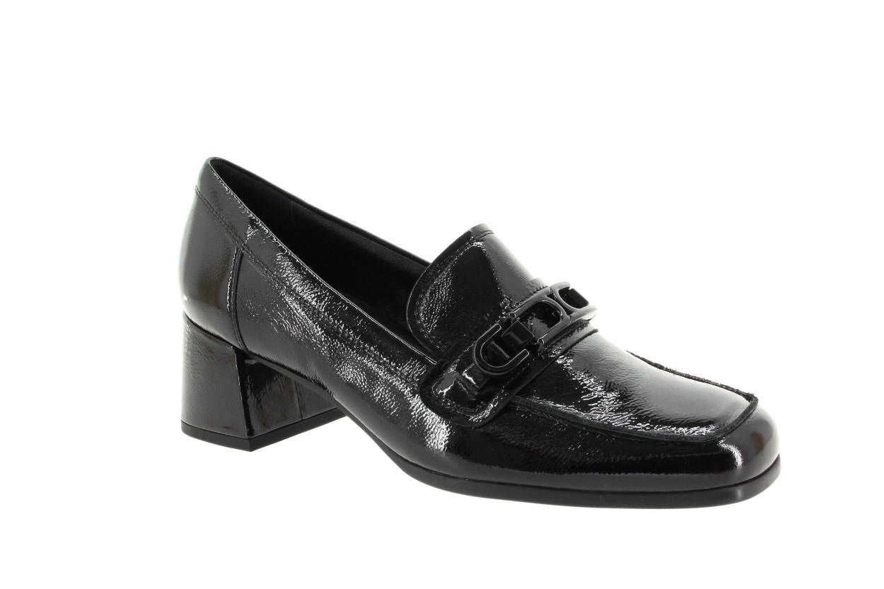 HÖGL Dámské kožené černé mokasíny