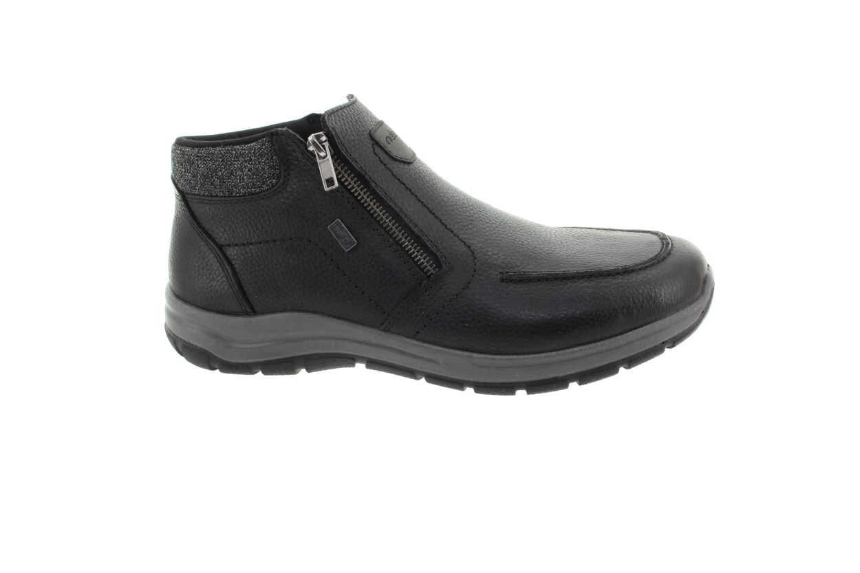 RIEKER Pánský černý kotník