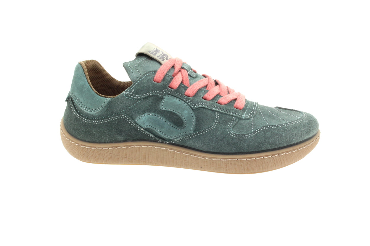 SUNNI SABBI Dámské kožené petroleo tenisky