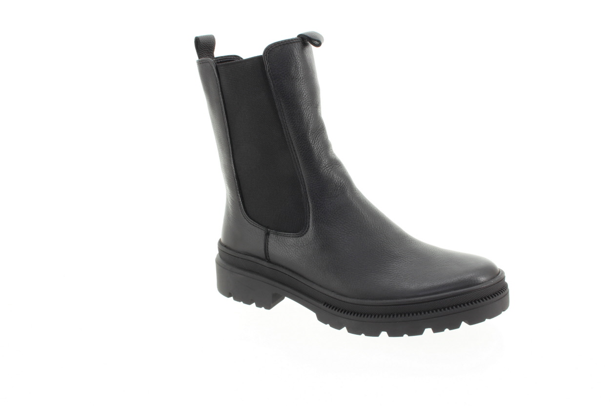 ARA Dámský kožený černý kotník