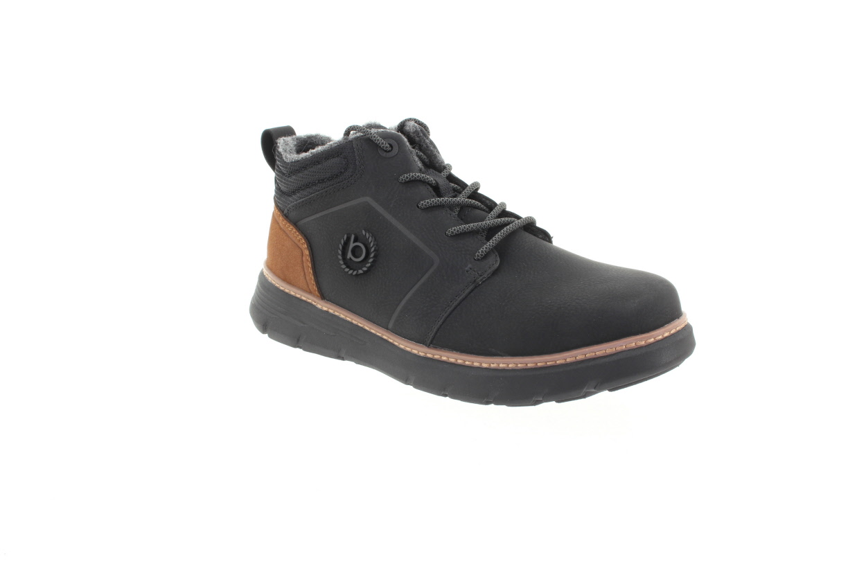 BUGATTI Pánský černý kotník