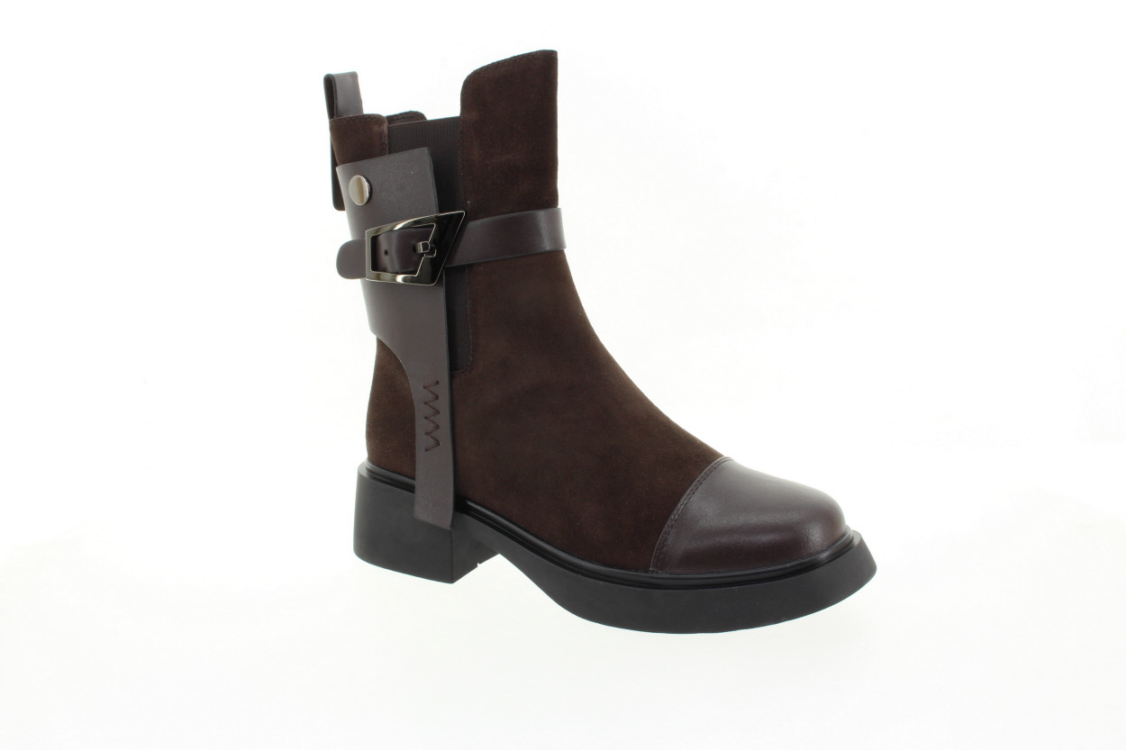 EPICA Dámský hnědý kožený kotník