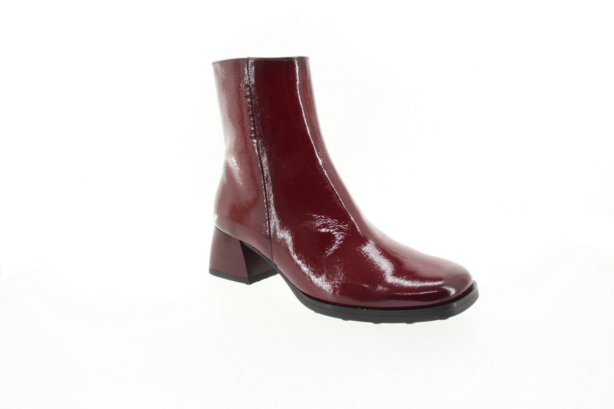 HISPANITAS Dámský vínový kožený kotník