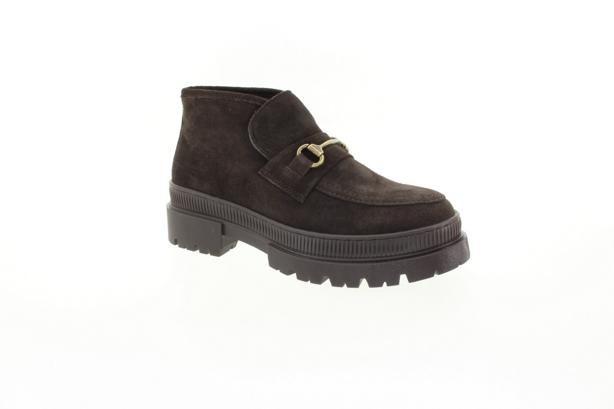 LLOYD Dámský hnědý kožený kotník