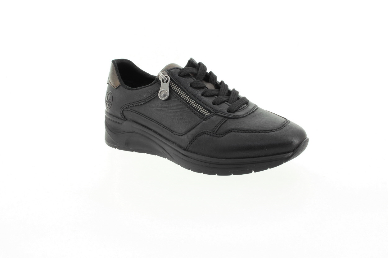 RIEKER Dámské černé tenisky