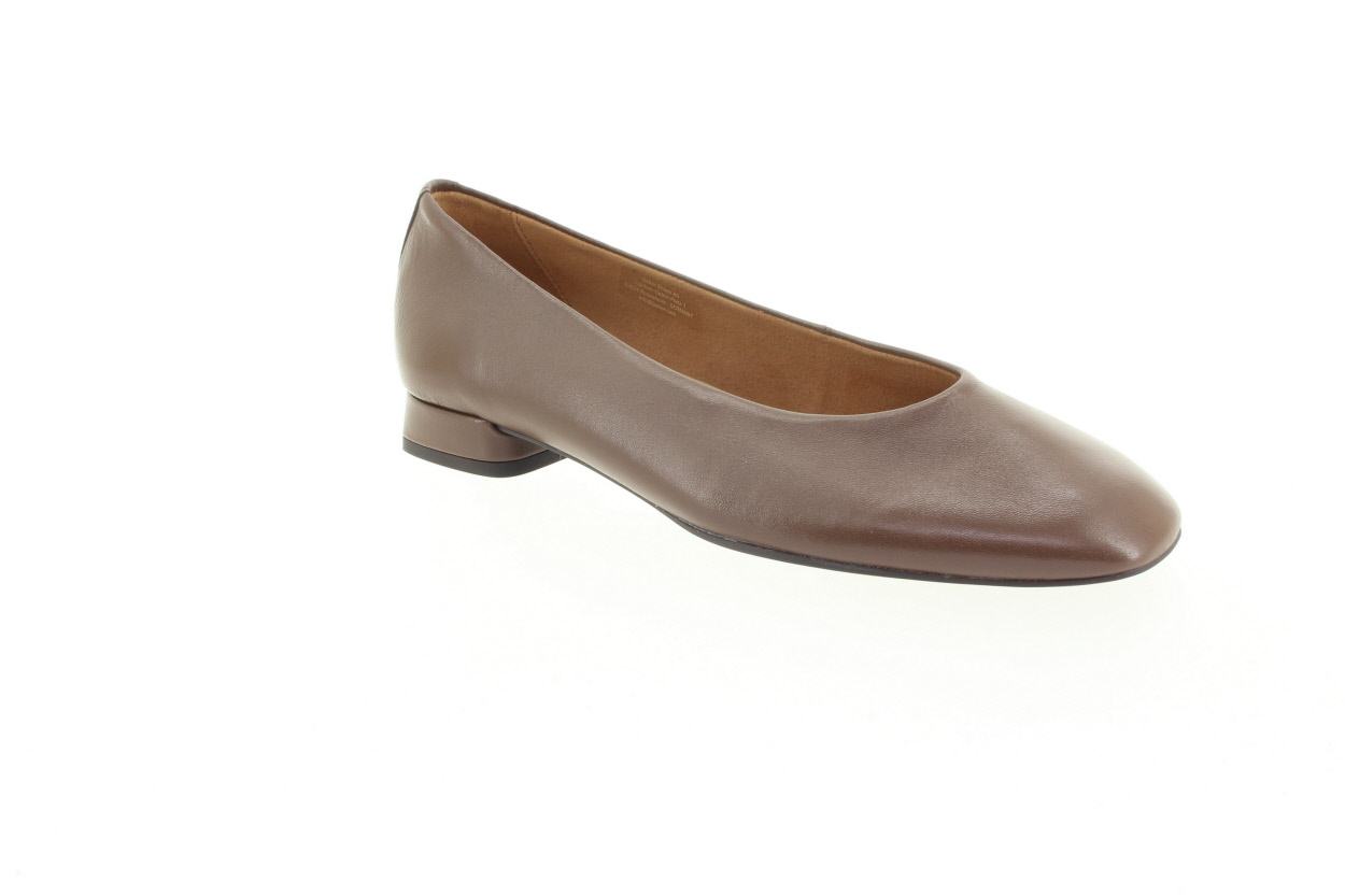 GABOR Dámské hnědé kožené lodičky